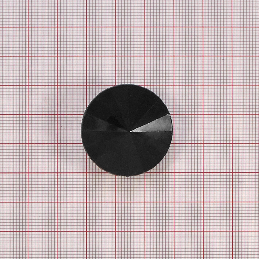 Пуговица акрил 32мм Сателит black diamond. Пуговица Акрил, Кристалл