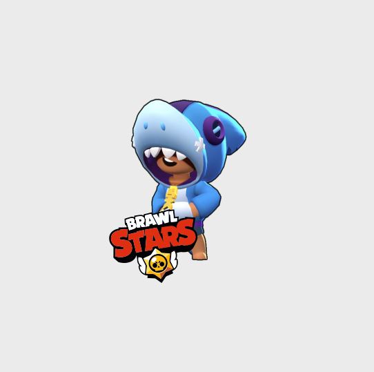 Термоаппликация Brawl Stars №20-3 Акула 9,5*7,5см, шт. Термопереводки Детские