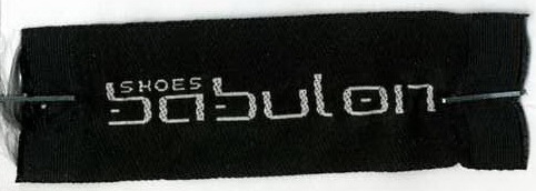 Вышивка Shoes Babylon /дор. 2,3 см/100м. Вышивка / этикетка тканевая