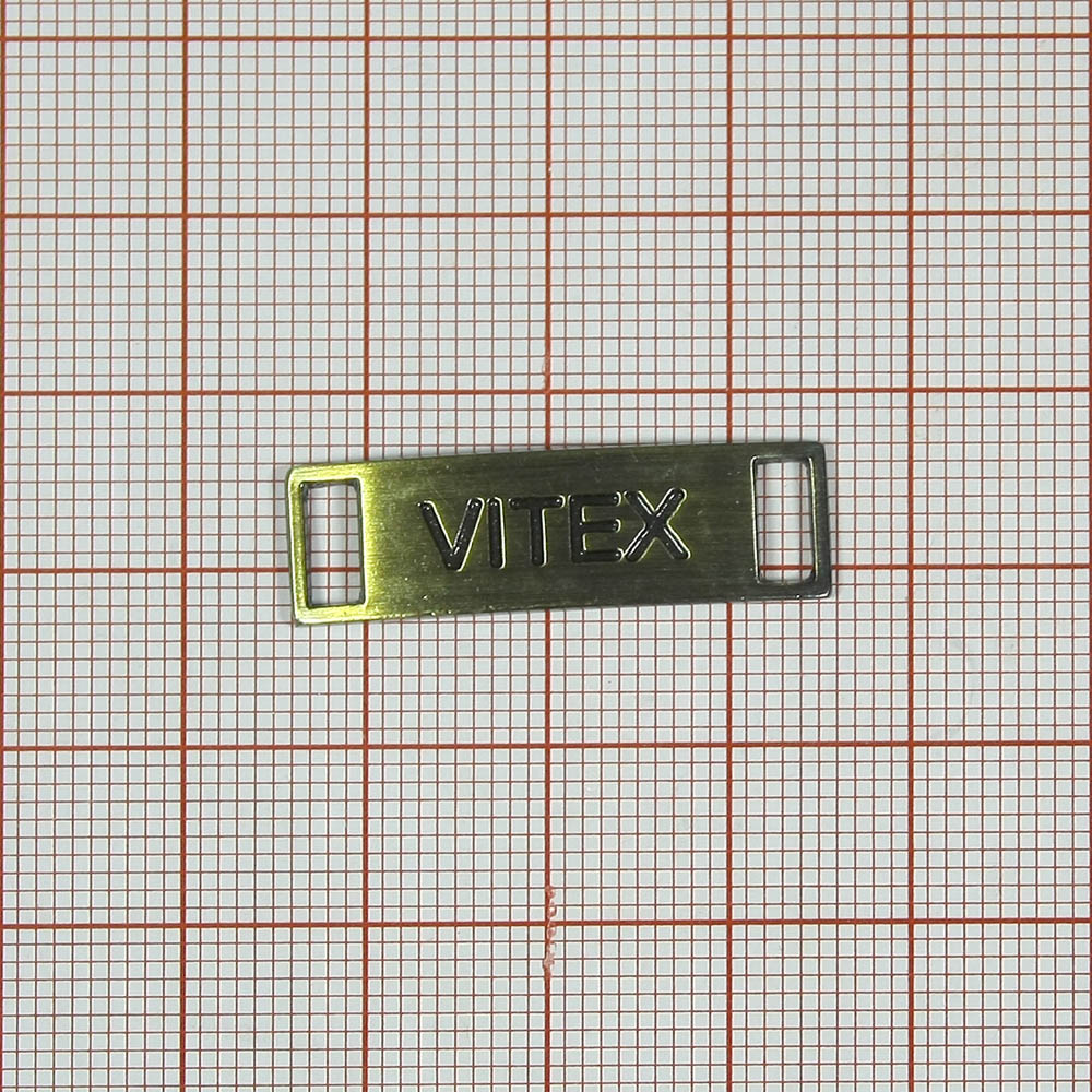 Перетяжка метал. Vitex 3см ANT, шт. Перетяжка металл