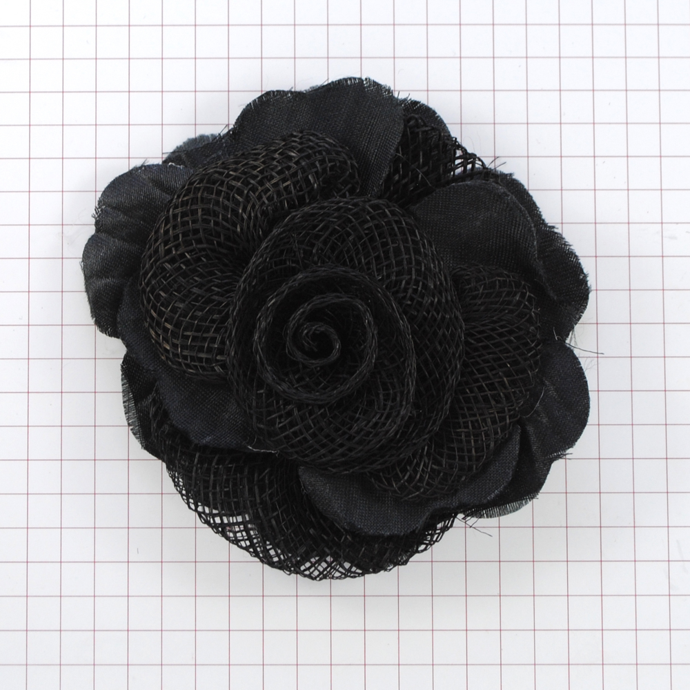 Аппликация декор черный, шт. Аппликация Декор