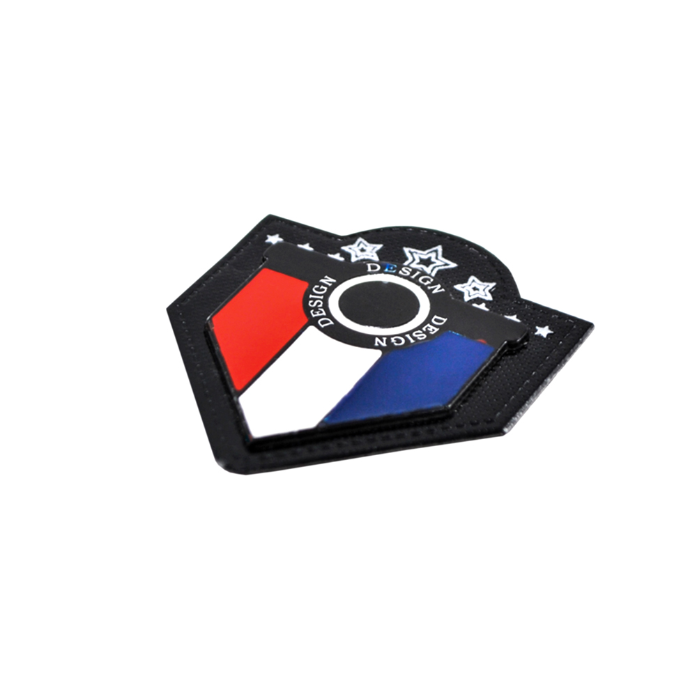 Лейба кожзам A9520 Design и звезды черная, красно-бело-синий флаг . Лейба Кожзам