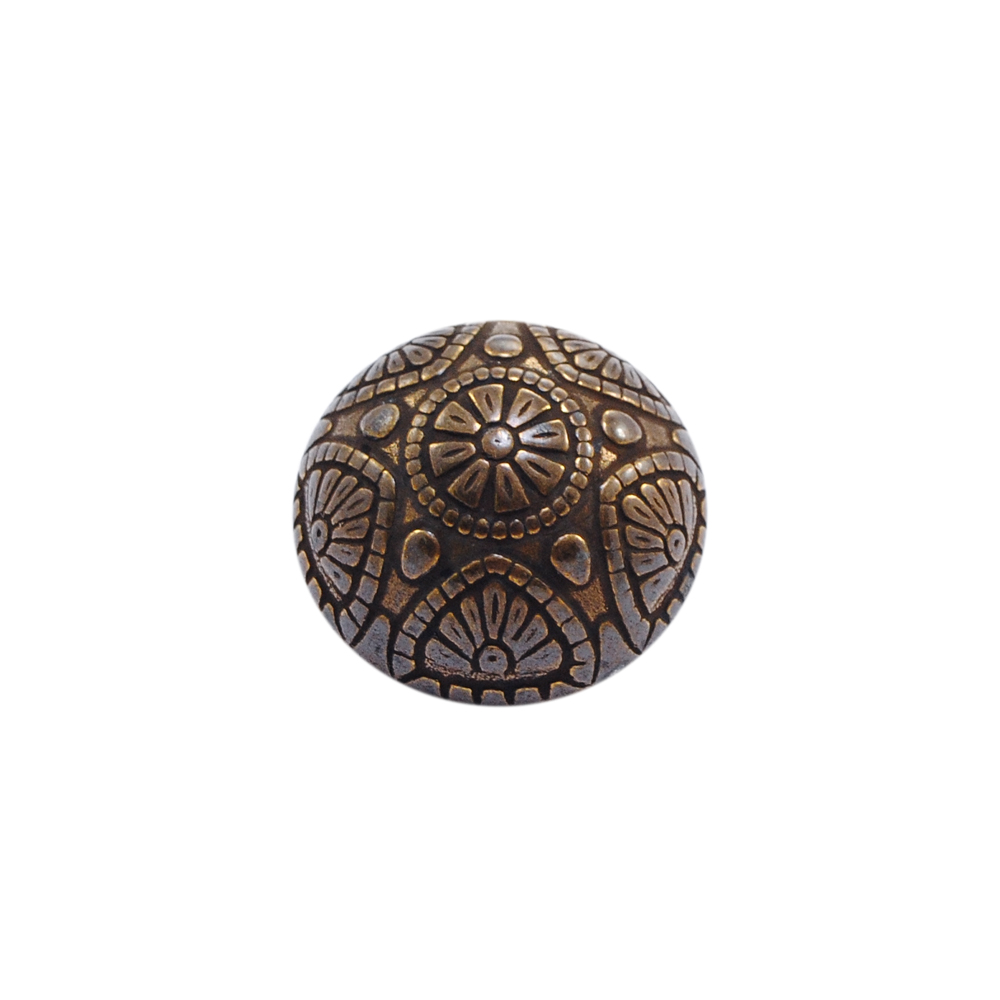 Пуговица TR-1082-40 Мечеть ANT 24мм. Пуговица металлизированная