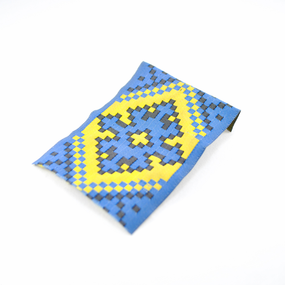 Тесьма декор. Патриот желто-синяя 6,5см 100м. Тесьма Разное