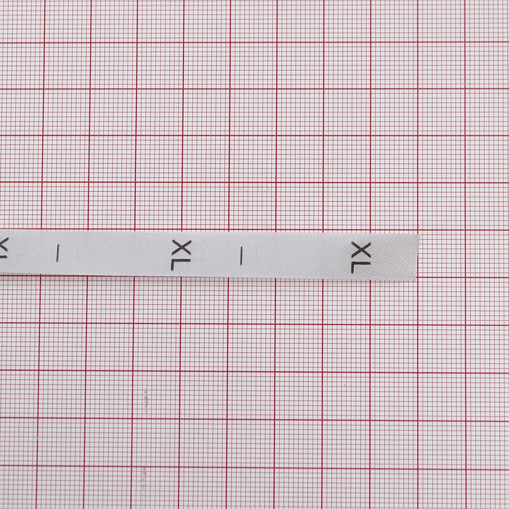 Размерник нейлон белый  XL /1250шт/, 50м. Размерник накатанный нейлон