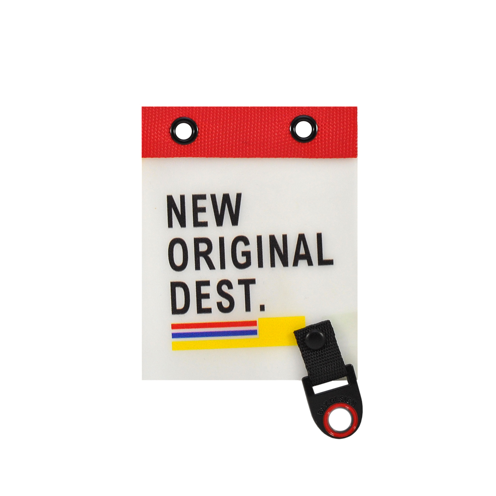 Лейба клеенка NEW ORIGINAL DEST 6,4*8,4см, прозрачный, красный, черный, шт. Лейба Клеенка