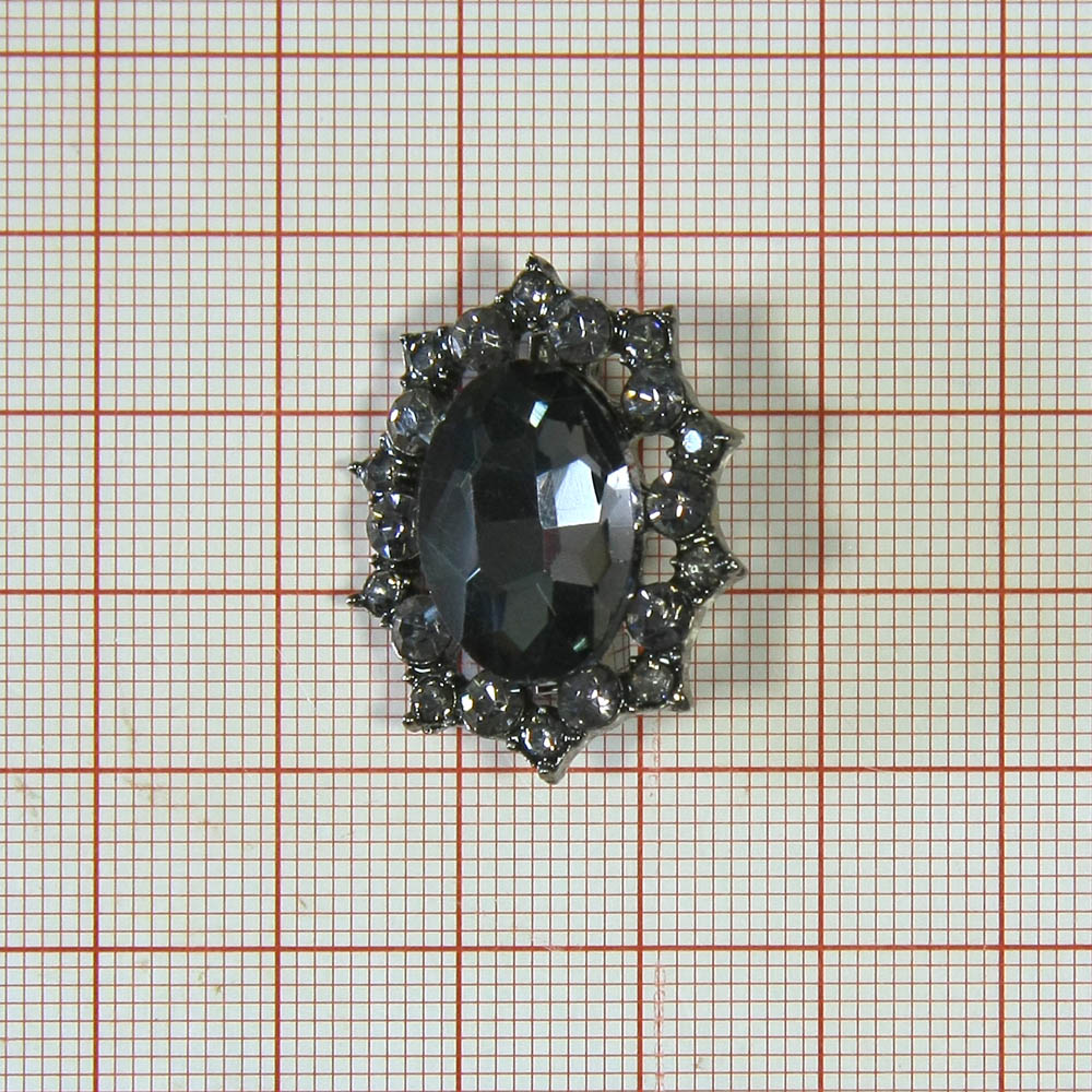 Брошь 61802 BLACK NIKEL, шт . Броши
