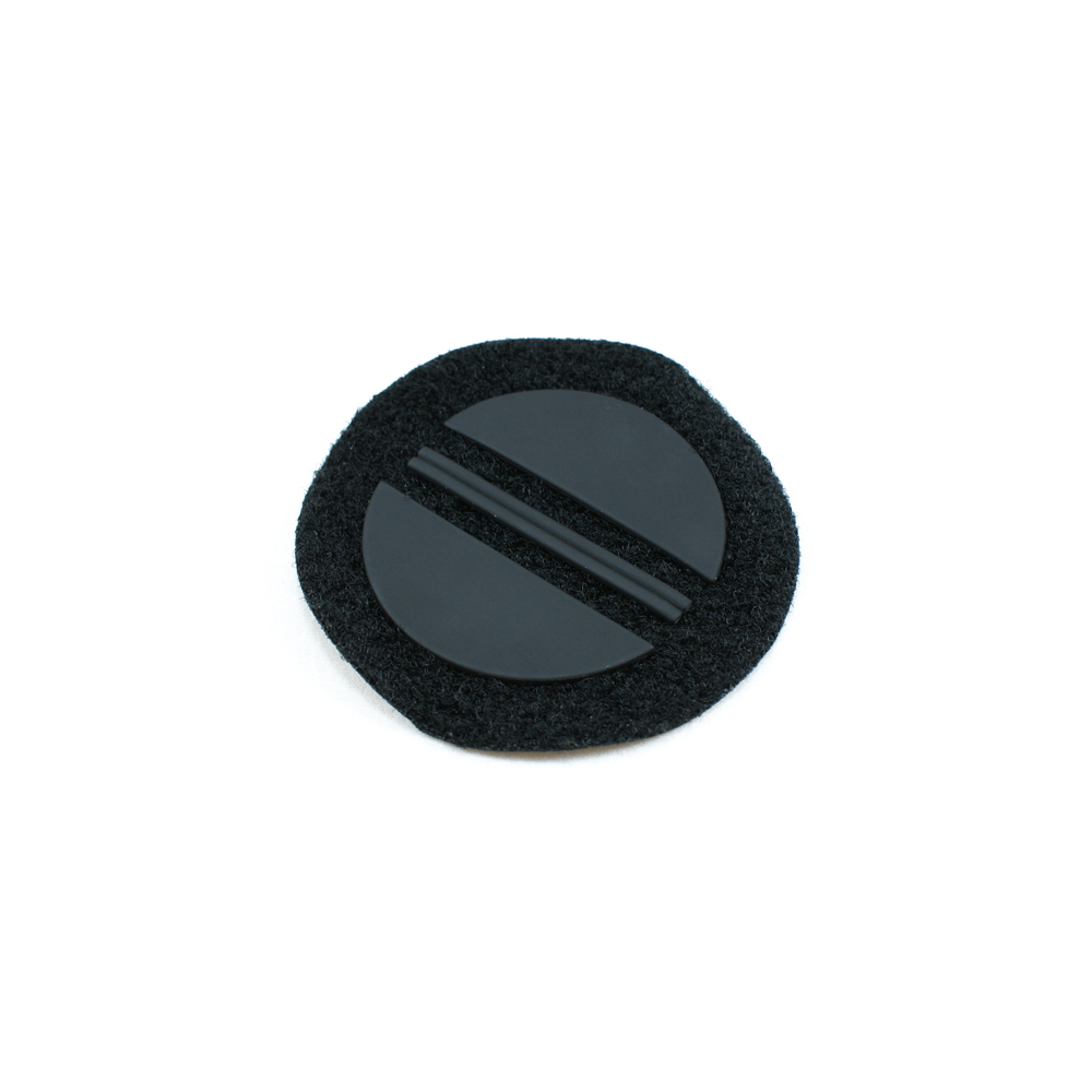 Лейба войлок, металл Равно 6,8*6,8см черный. Лейба Войлок, Ворс