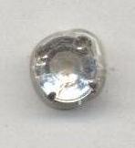 Стразы пришивные NIKEL белый матовый камень (6мм), шт. Стразы пришивные