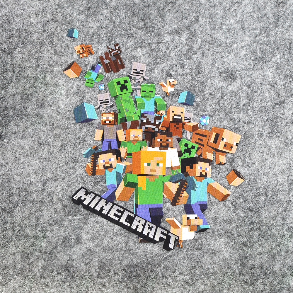 Термоаппликация Minecraft №21-1 9,7*11,4см, шт. Термопереводки Детские