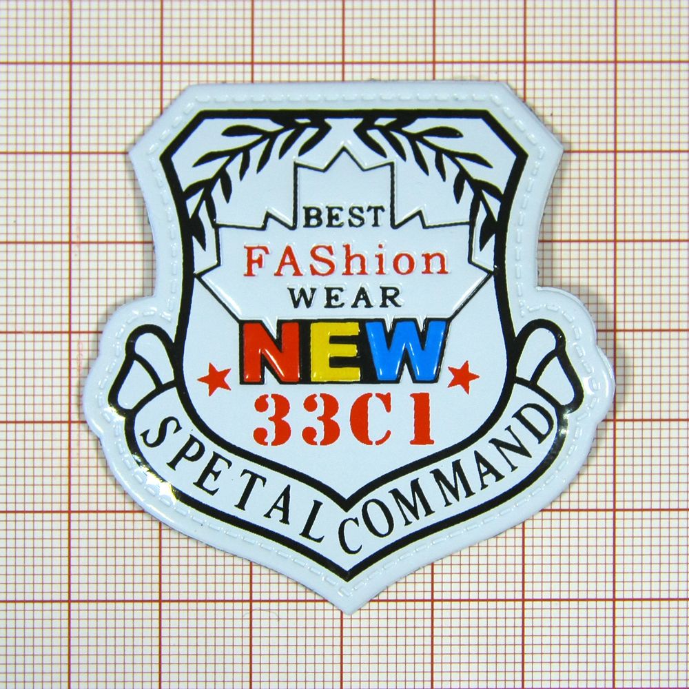 Лейба п/у NEW 33C1, 59*60мм белая, шт. Лейба Кожзам