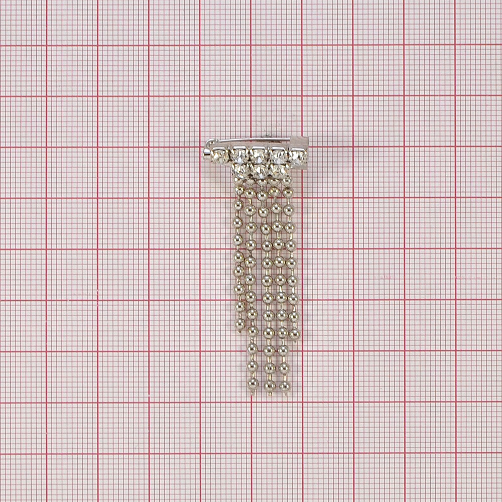 Брошь 6230 /А-102 NIKEL /подвеска1х6х1/, шт. Броши