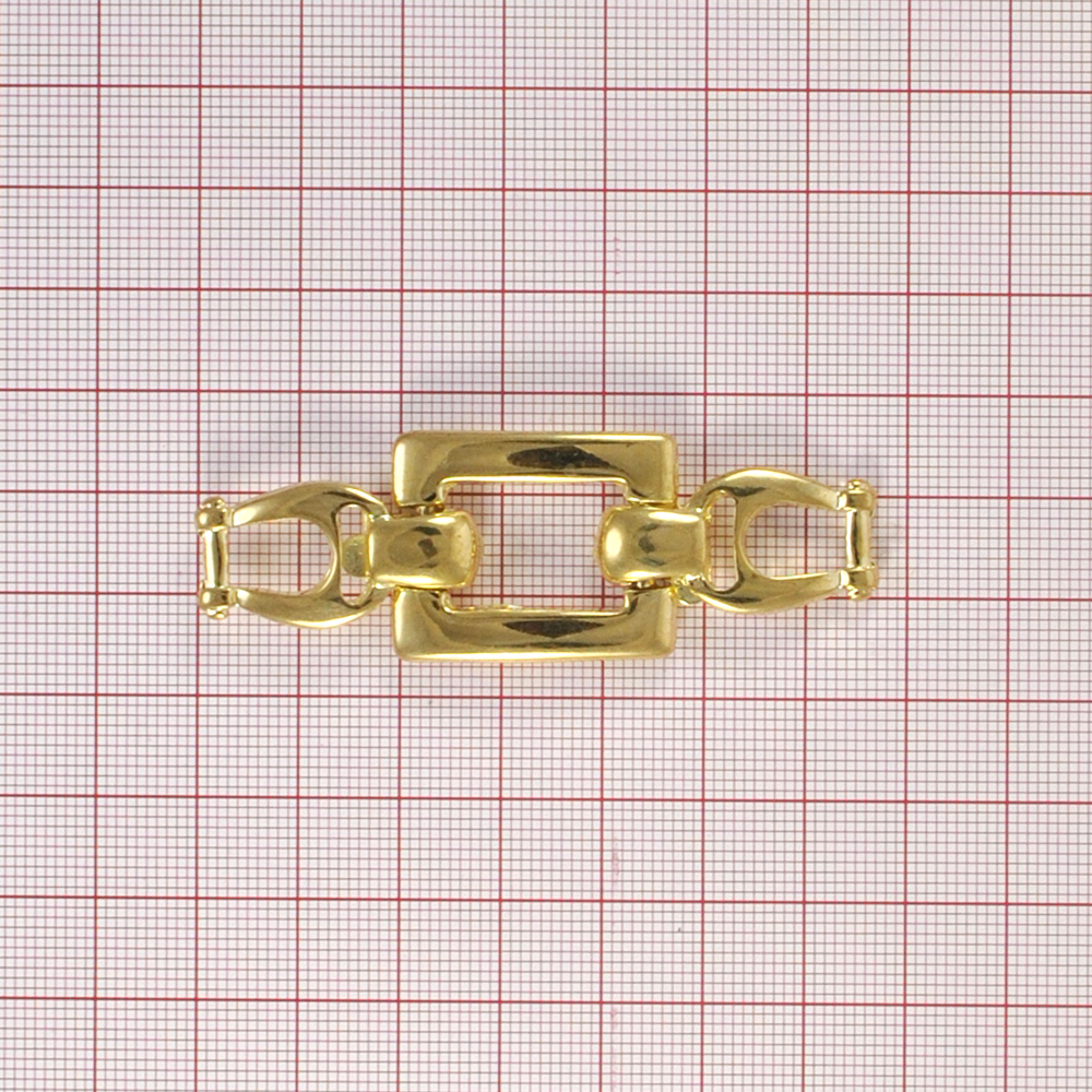 Перетяжка декор квадратная для поясов, ремней и шлеек. Украшения Металл Перетяжка декор