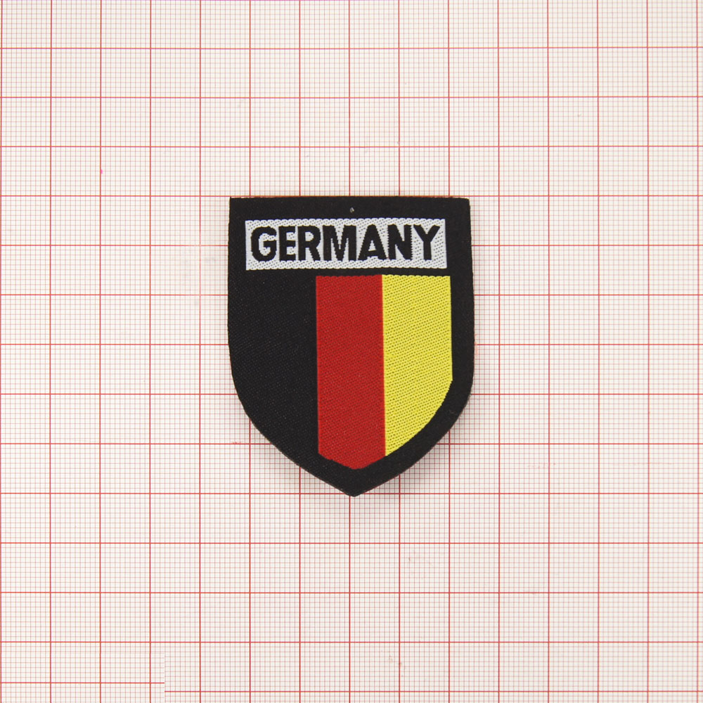 Нашивка Germany герб 6*5см. Шеврон Нашивка