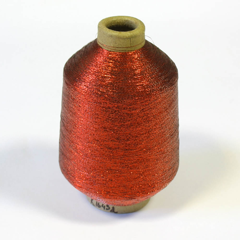Нитка люрекс X-16 красная /500г/ . Нитка Люрекс