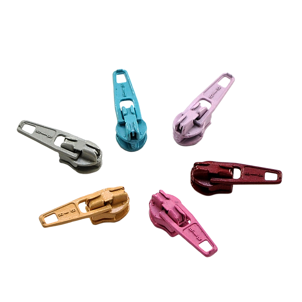 Бегунок для Змейки нейлон №3 цветной, шт. Бегунок