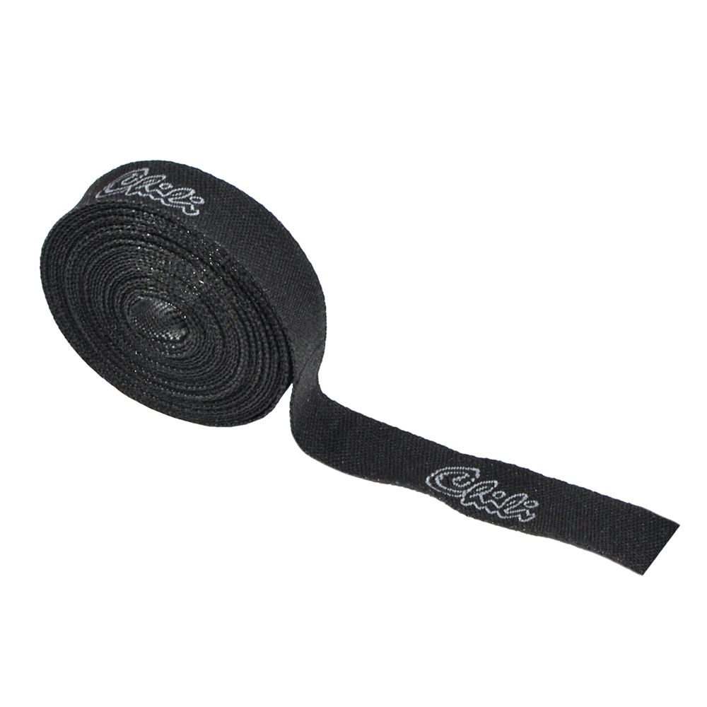 Этикетка тканевая вышитая Chili 1см. Вышивка / этикетка тканевая