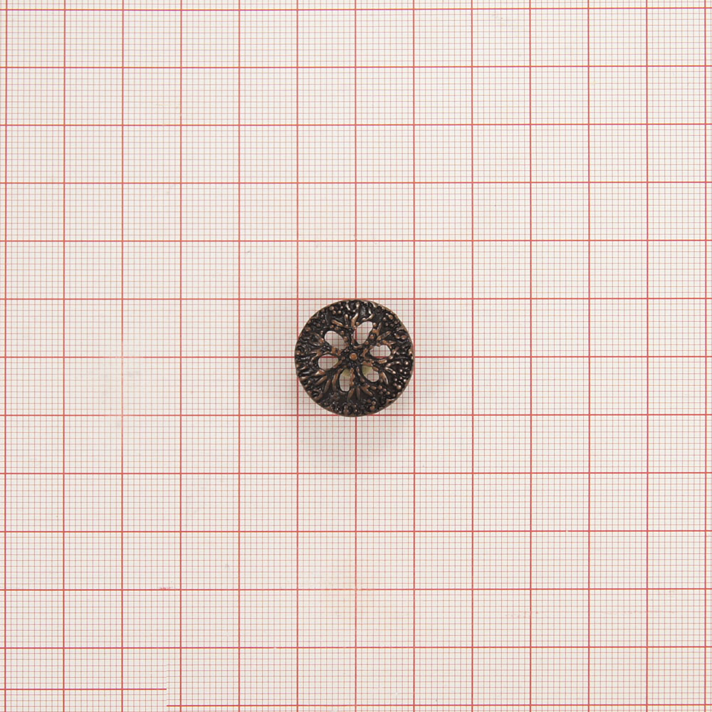 Пуговица AD-59-32 medn 19мм. Пуговица металлическая