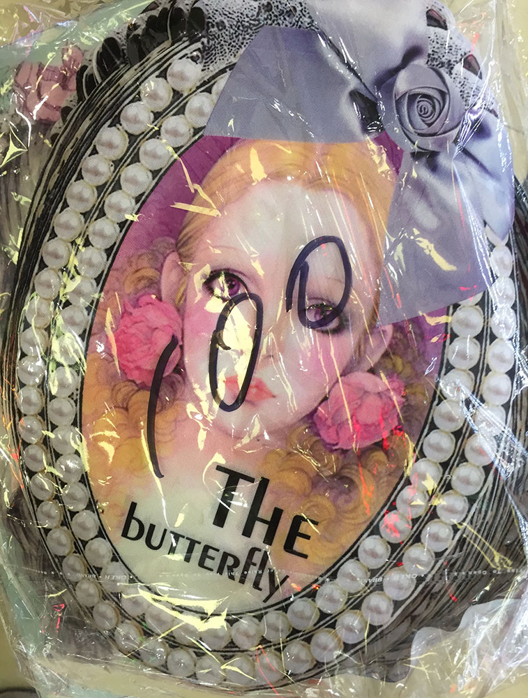 Термоаппликация тканевая Кукла The butterfly 20*30см цветная, шт. Аппликации клеевые Тканевые