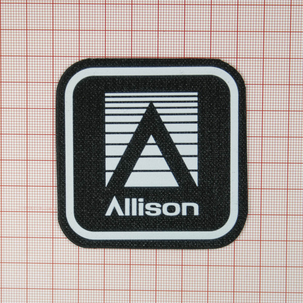 Лейба клеенка Allison блест., 6,5*6,5см черно-белая, шт. Лейба Клеенка