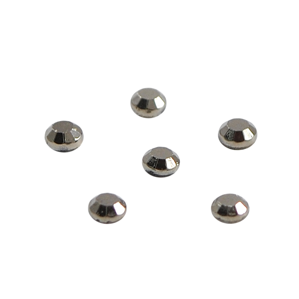 SW Камни клеевые/Т/SS10 АА зеркальный(jet hematite), 1уп /72тыс.шт/. Стразы класс А, АА