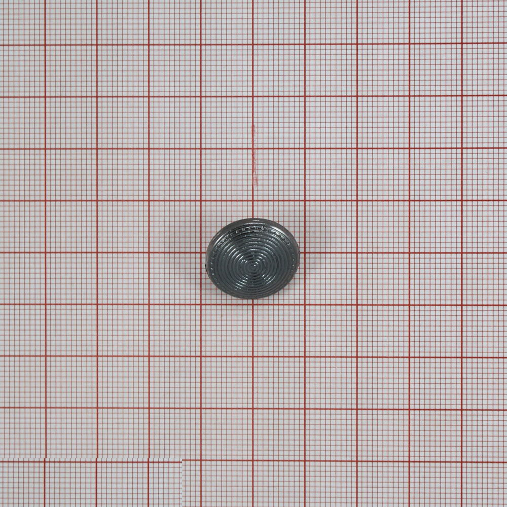 Пуговица TR №258 BN 17мм. Пуговица металлизированная