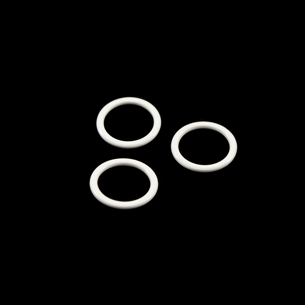Кольцо бельевое металл А011 белое 9,6мм (внутр.), 12,6мм (внешн.), 1т.шт, уп. Кольцо бельевое