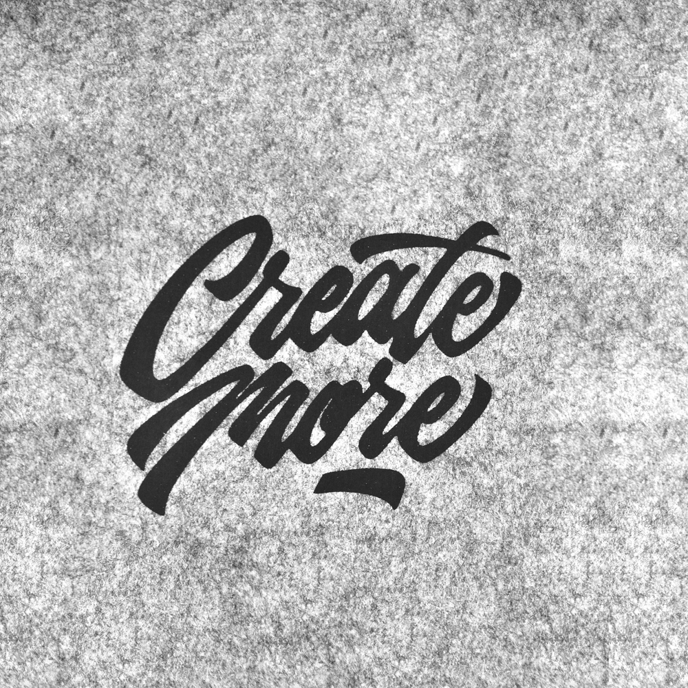 Термоаппликация №13-8 Create more (текст), черный, 84*102мм, шт. Термопереводки Надписи