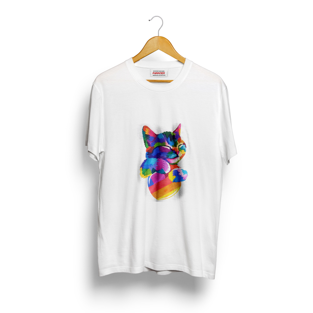 Аппликация пришивная Likee Cat Кот 19*24см, разноцветный, шт. Аппликации Пришивные Постер