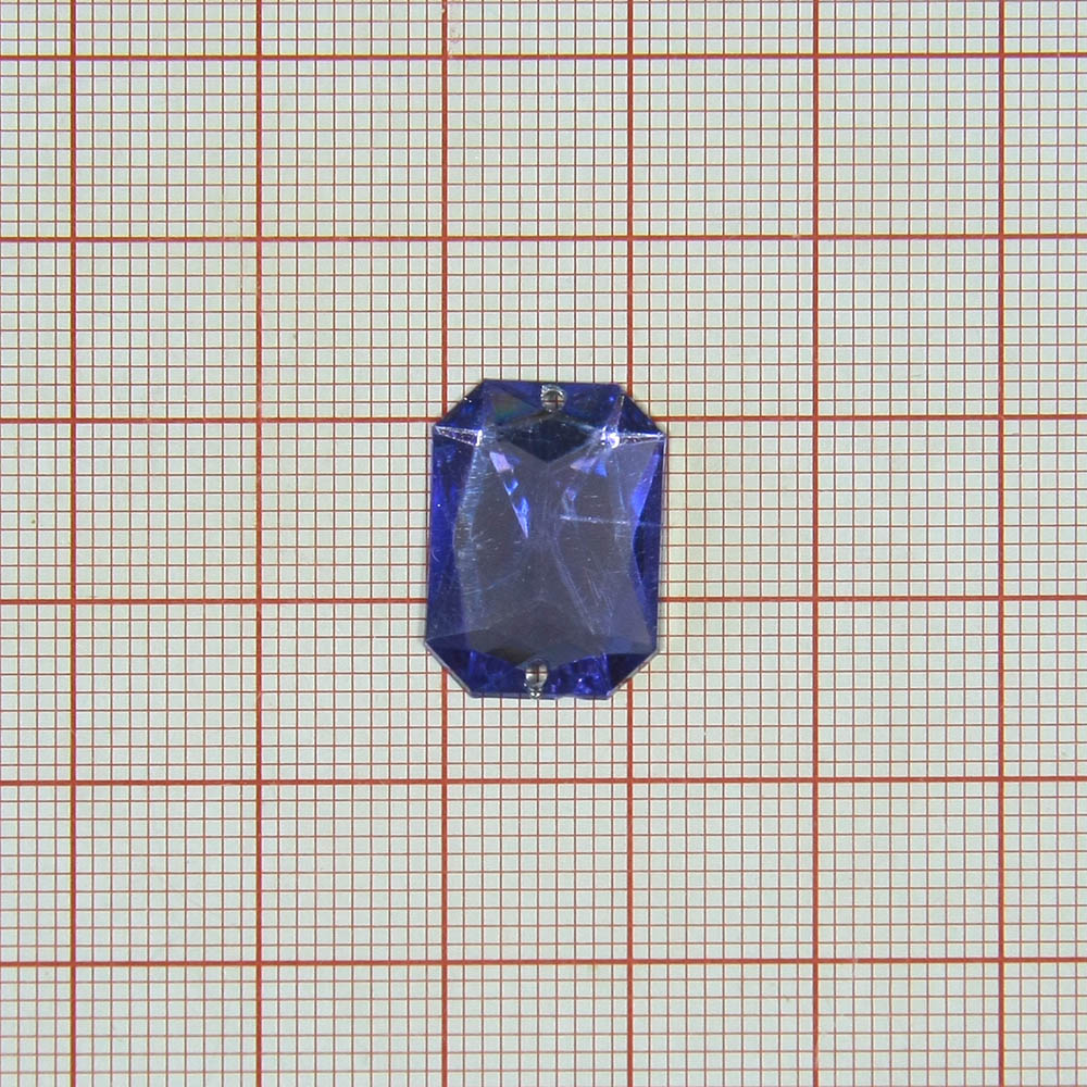 Стразы Д пришивн. многогран. 13*18мм св-фиолет 34, 1тыс.шт. Стразы пришивные