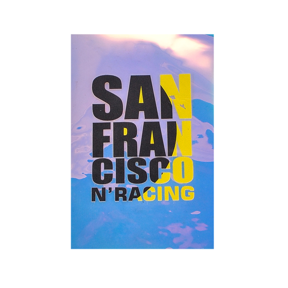 Лейба клеенка SANFRANCISCO, 11,5*7.5см, прозрачный, желтый, черный, оранжевый, шт. Лейба Клеенка