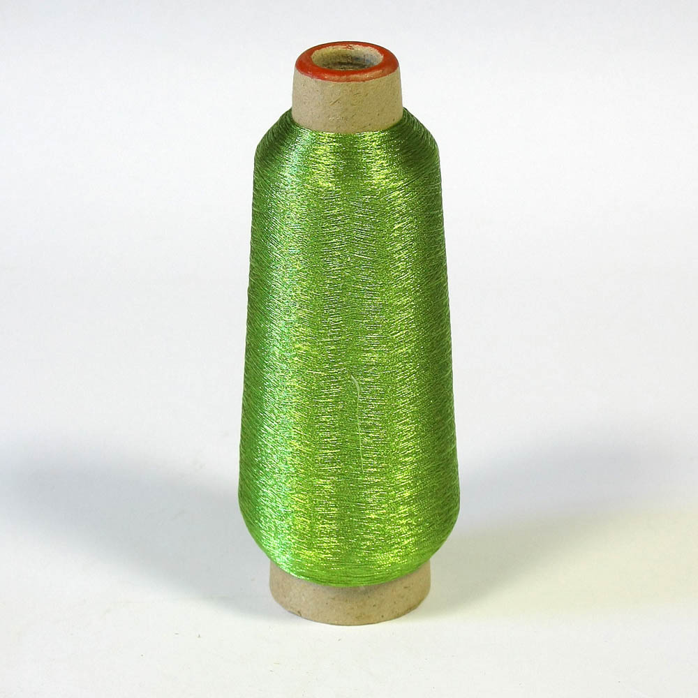 Нитка люрекс S-34 салатовая /100г/ . Нитка Люрекс