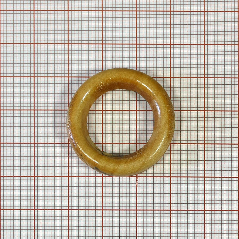 Кольцо деревянное D30мм большое. Кольцо деревянное