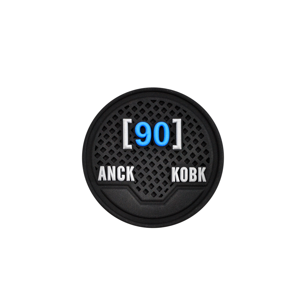 Лейба резиновая "90" ANCK, 5,3*5,3см, черный, белый, синий, шт. Лейба Резина