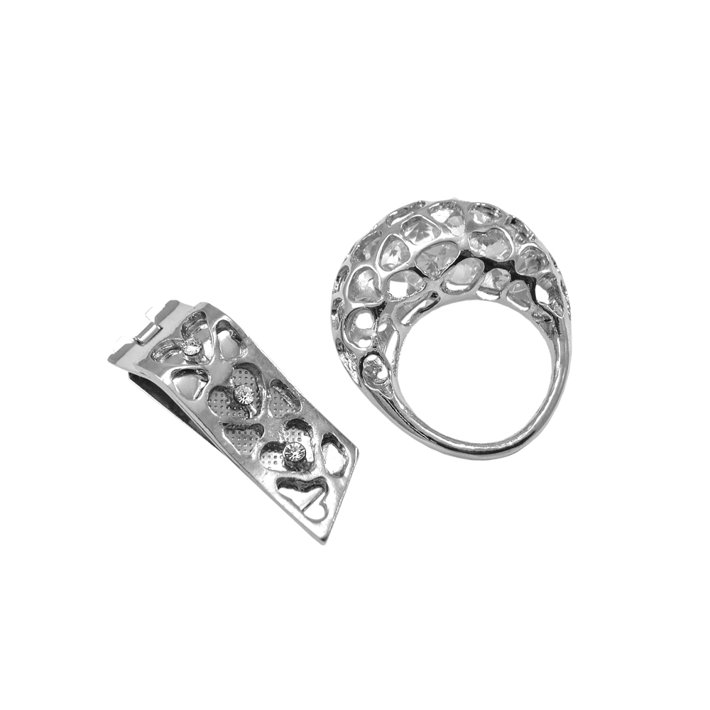 Клипса шубная 3279251A NIKEL  шт. Клипсы шубные, крючки