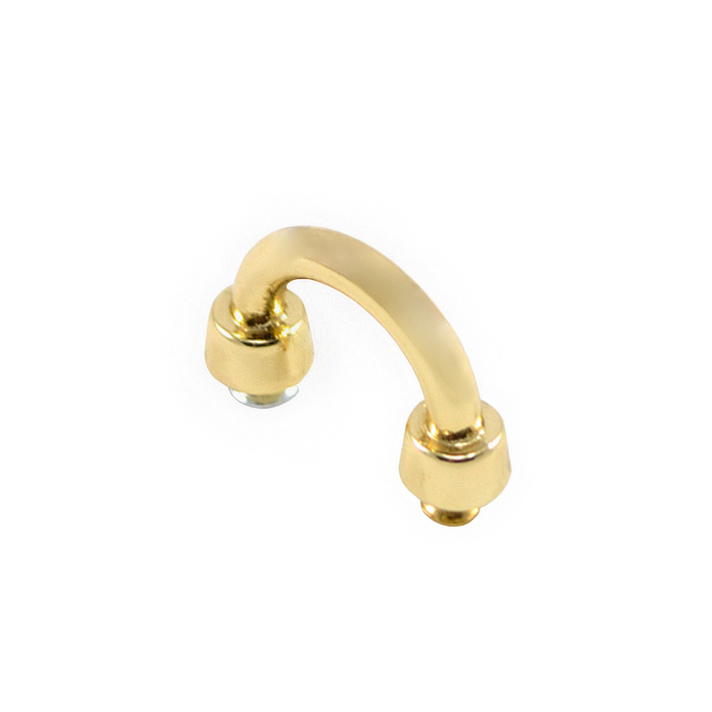 Перетяжка 651 25*10мм GOLD, шт. Сумочная фурнитура