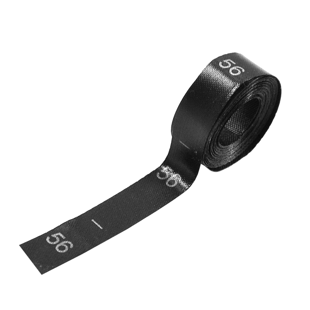 Размерник нейлон черный  56 /1250шт/, 50м. Размерник накатанный нейлон