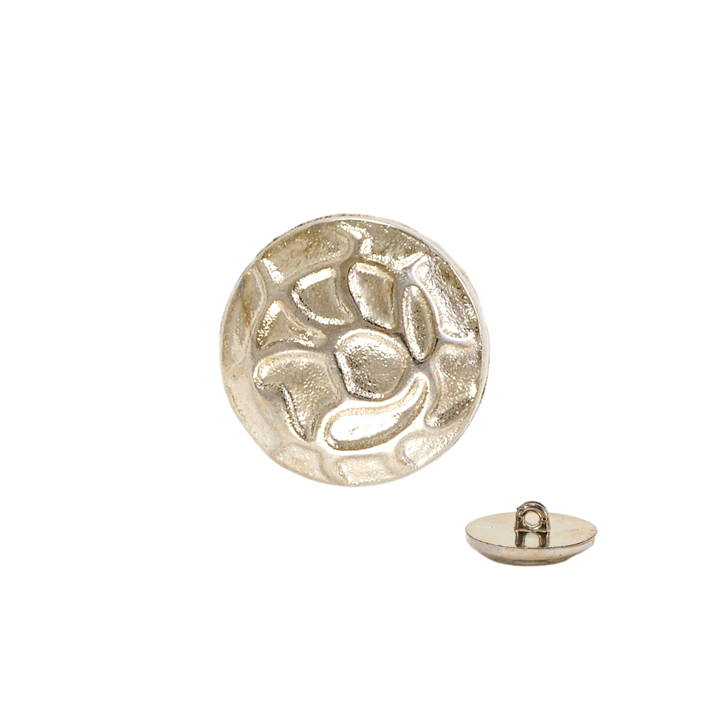 Пуговица TR-20-36 nik 22мм. Пуговица металлизированная