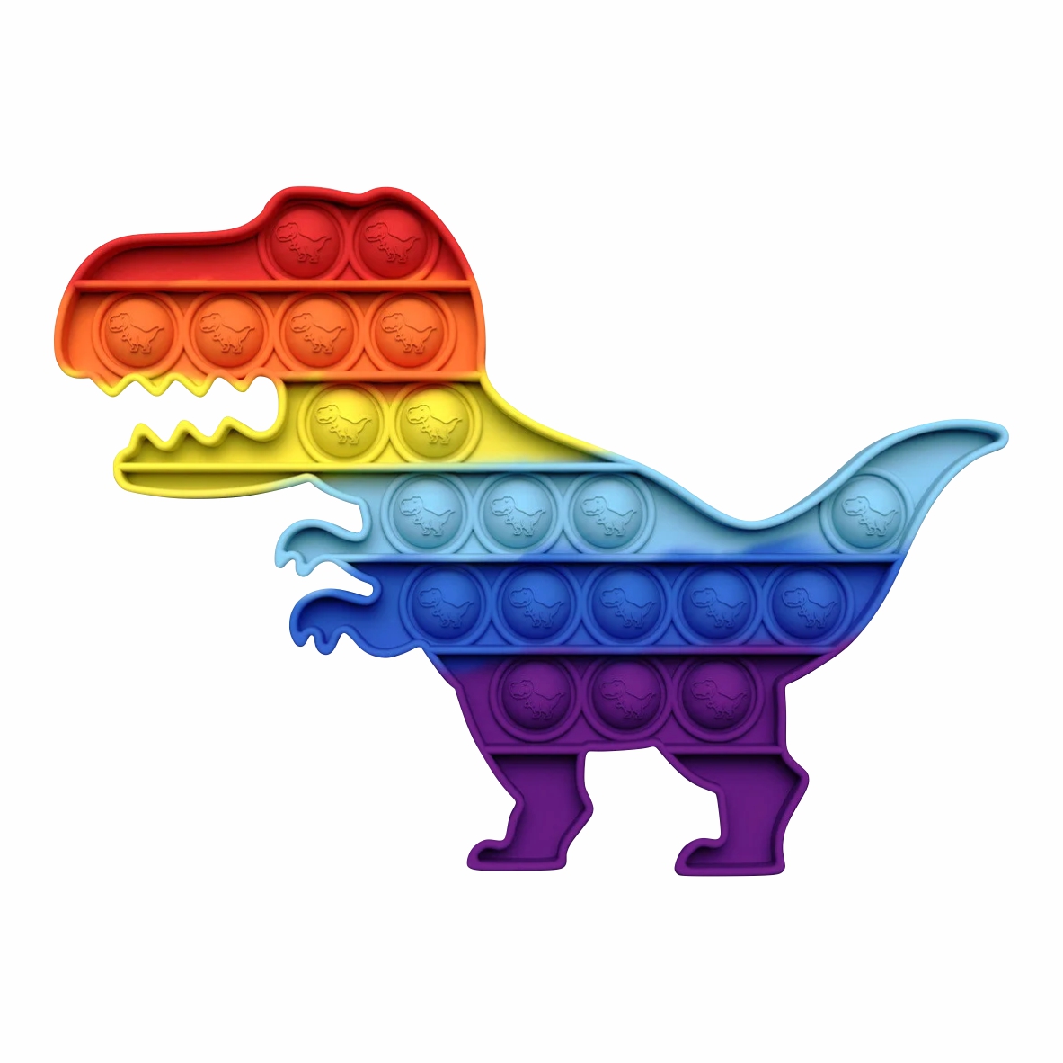 Термоаппликация Pop it (динозавр) большая 15*10,8см, шт. Термопереводки Детские