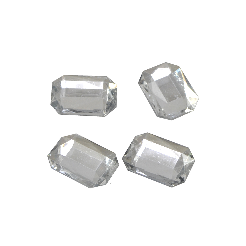 Стразы Д на клей, многогран. 18*25мм бел.кристал 38, 1тыс.шт. Стразы на клей