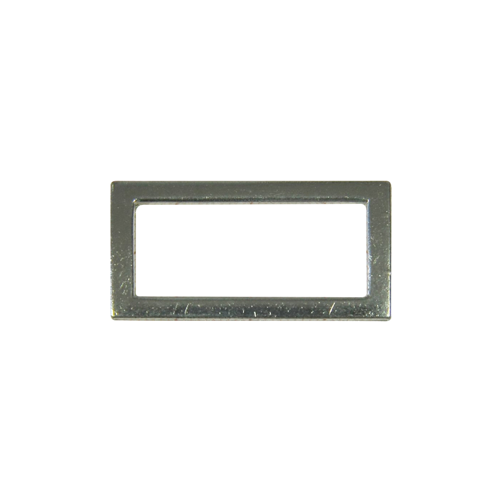 Рамка металлическая 1169 30*10мм NIKEL . Пряжка, перетяжка