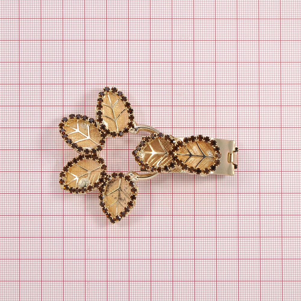 Клипса шубная 001 GOLD  шт. Клипсы шубные, крючки