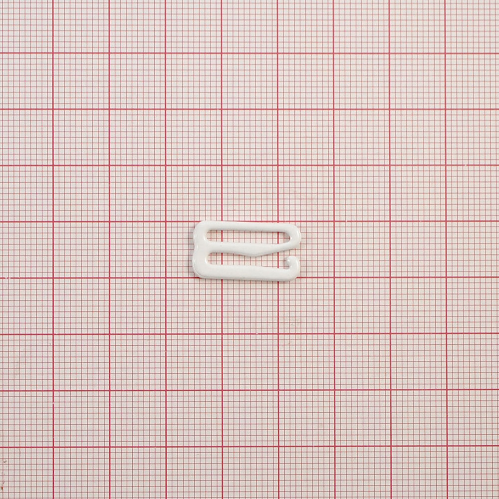 Крючок бельевой металл А915 черный 14,2*5,7мм (внутр.), 19,7*10,4мм (внешн.), 1т.шт, уп. Крючок бельевой