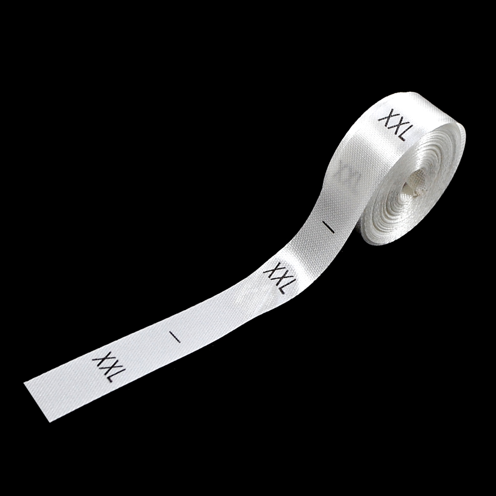 Размерник нейлон белый XXL /1250шт/, 50м. Размерник накатанный нейлон