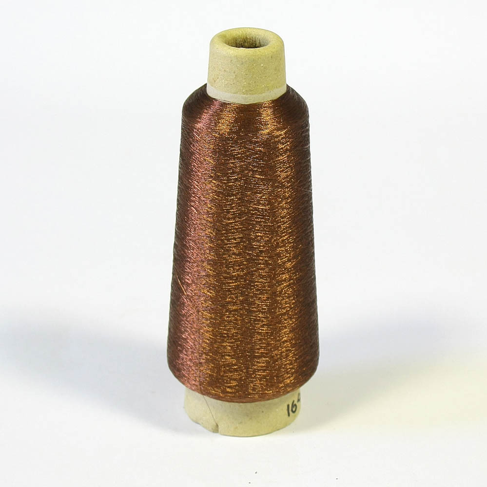 Нитка люрекс S-31 коричневая /100г/ . Нитка Люрекс