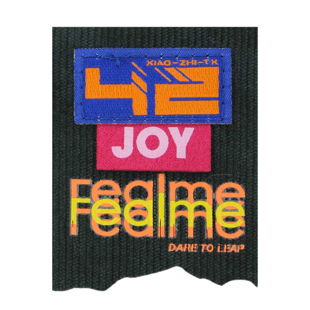 Лейба ткань., 42 JOY 5,5*7см, зел., роз., син., желт., оранж., шт. Лейба Ткань