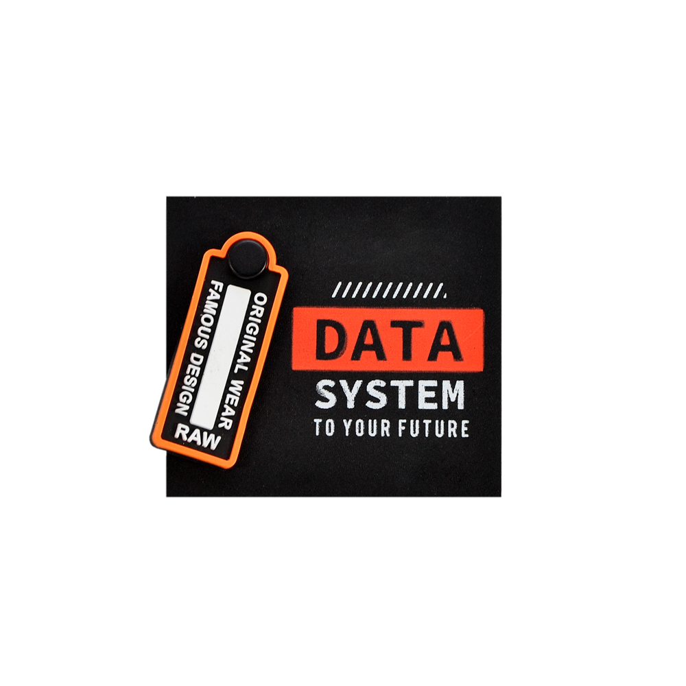 Лейба резиновая с подвеской SYSTEM, 5.5*6см, черный, белый, красный, оранжевый,  шт. Лейба Резина