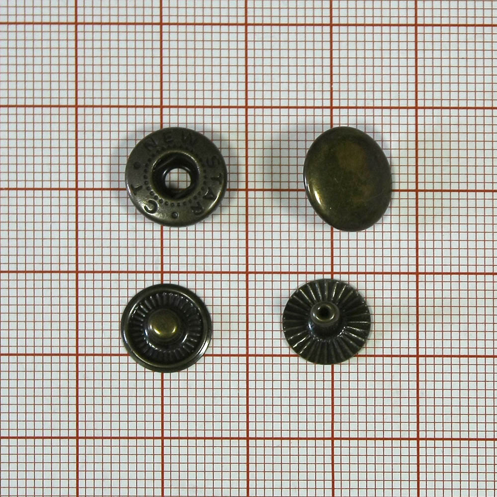 Кнопка альфа D12,5мм ANTIK 720шт. Кнопки