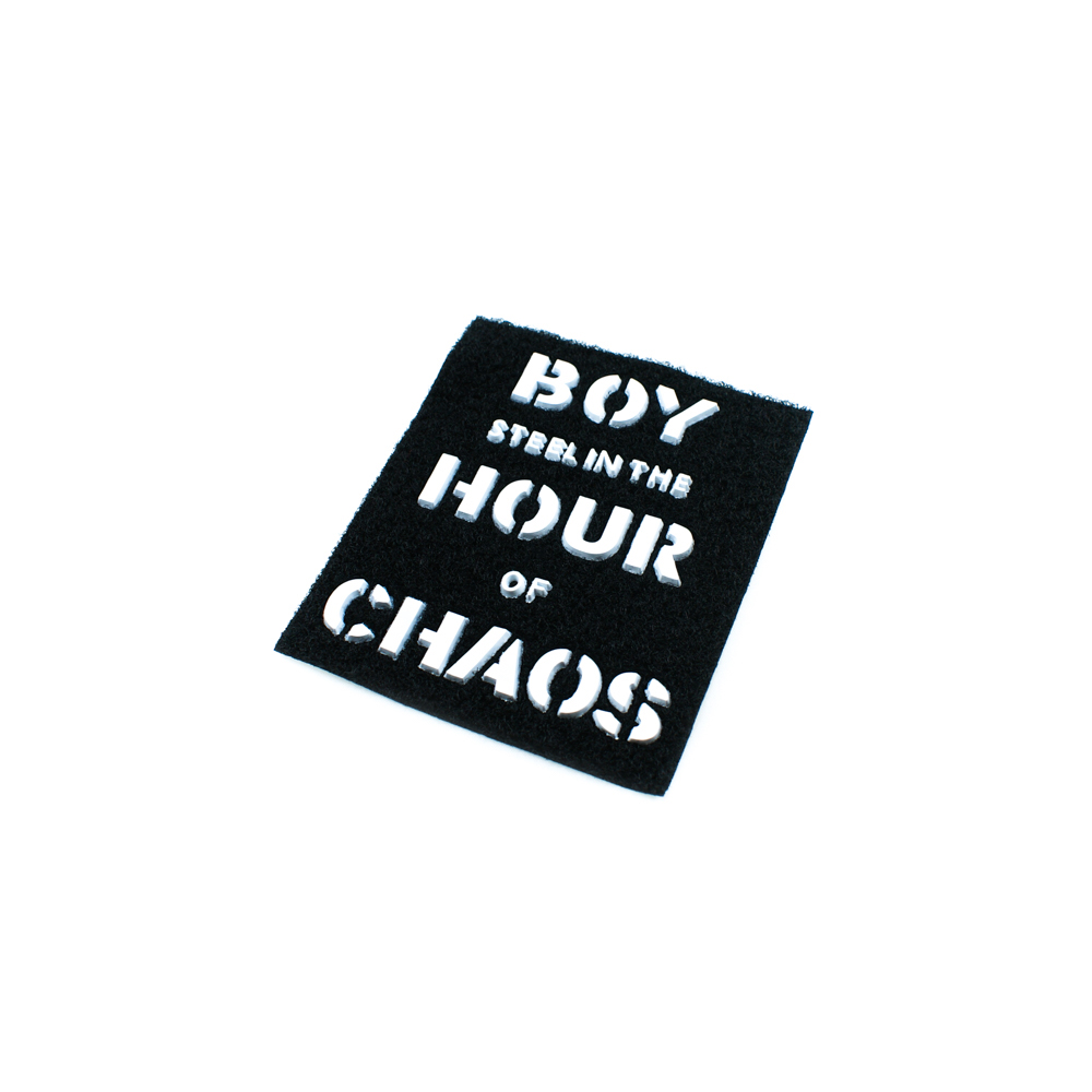 Лейба войлок и резина Boy Hour Chaos 9,5*8,5см черный. Лейба Войлок, Ворс