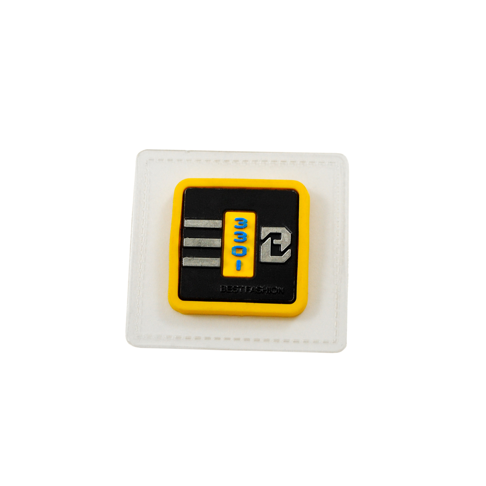 Лейба силикон A10496 43*43 3301 квадратная черная, желтая, серая. Лейба Силикон